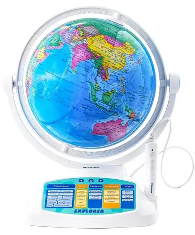Интерактивный глобус Praktica с умной ручкой и звёздным небом (STG2388R)