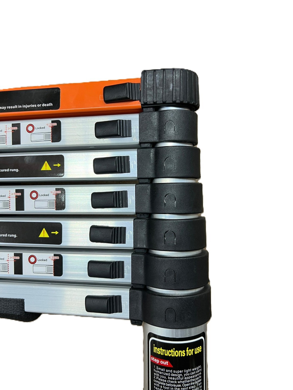 ЛЕСТНИЦА АЛЮМИНИЕВАЯ ОДИНАРНАЯ (38CM)/2,9М