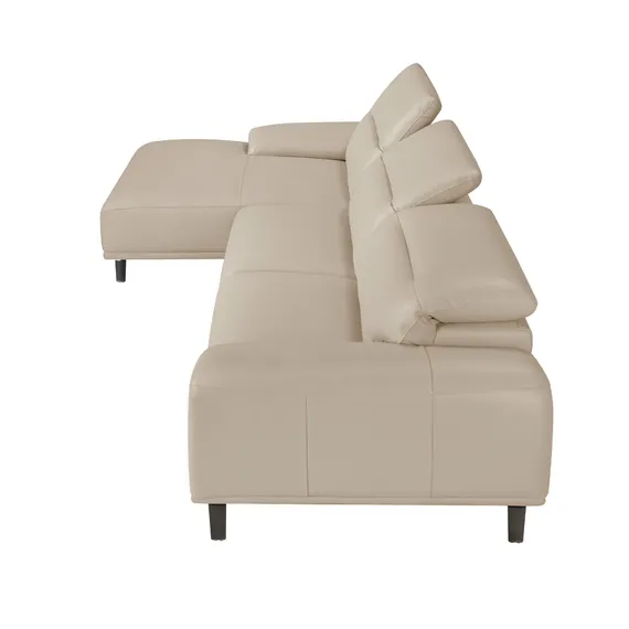 Угловой диван Angel Cerda KF112-L, серая кожа