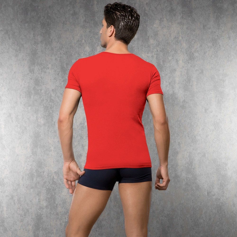 Мужская футболка красная Doreanse 2820
