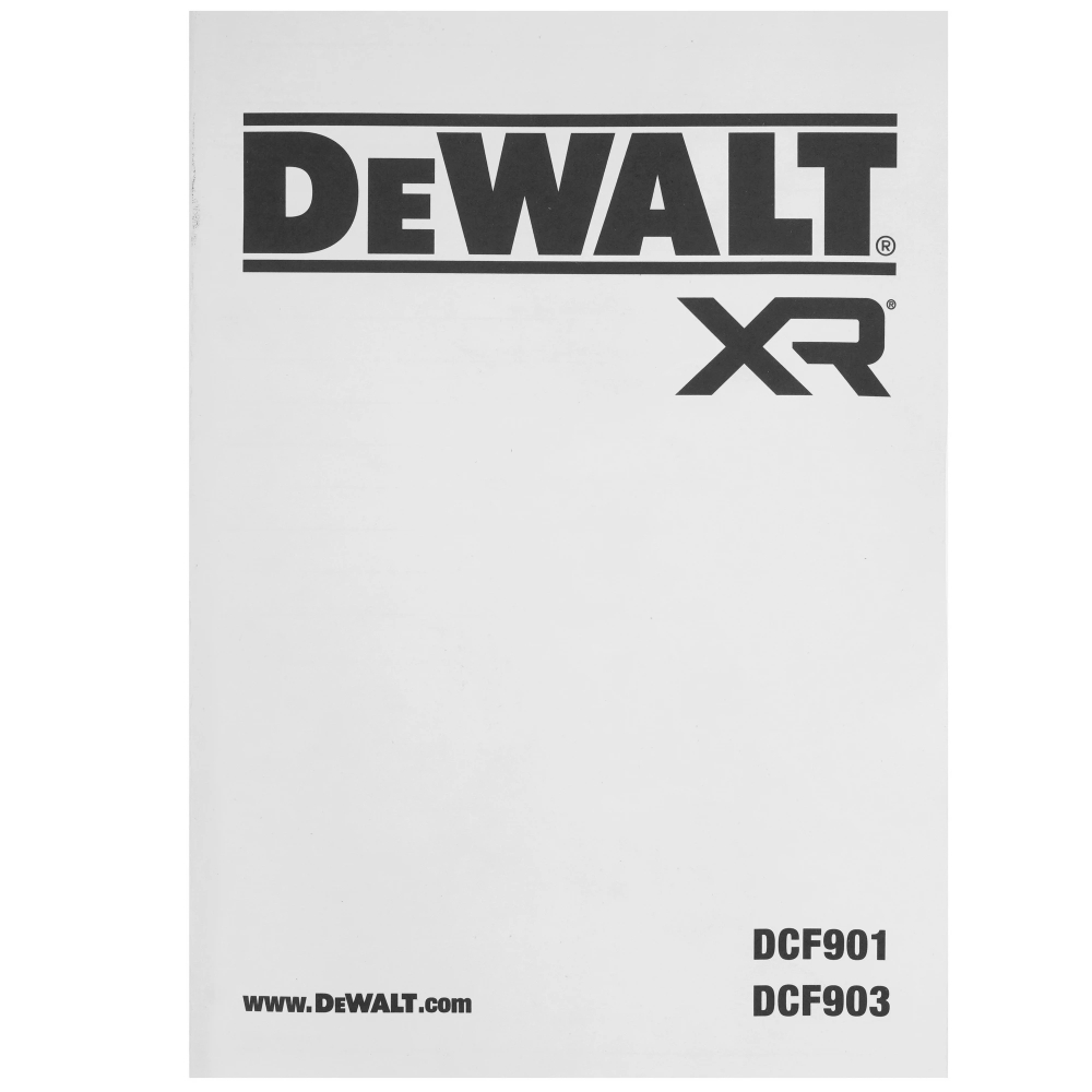 Аккумуляторный гайковерт DeWalt DCF901P1 ударный