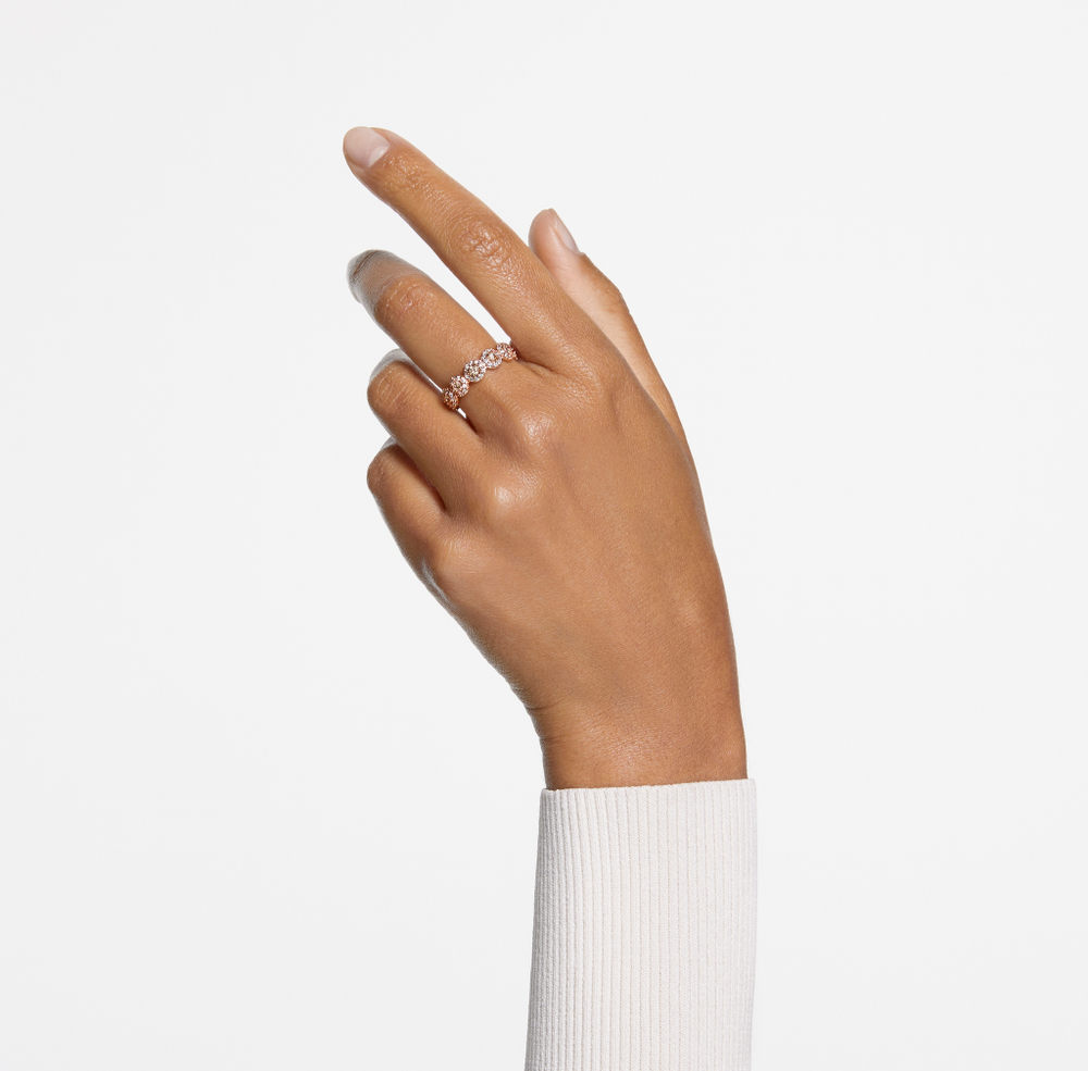 CONSTELLA:RING BAND WHITE/ROS 55