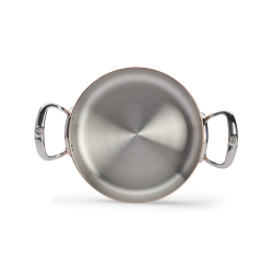 Кастрюля с крышкой низкая de Buyer Prima Matera (24 см)