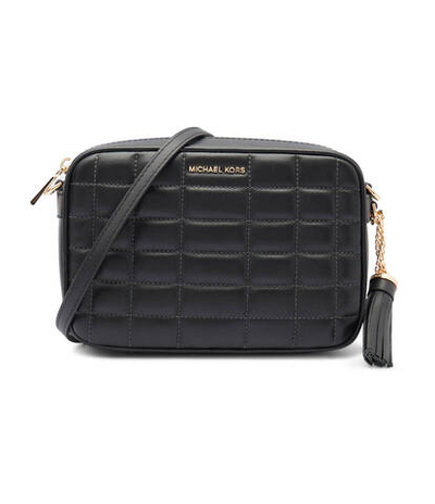 Кожаная сумка-мессенджер Michael Kors - черный(32R4GJ6M8L)