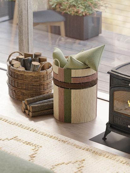 Корзина плетеная bongo nature из коллекции ethnic, размер m