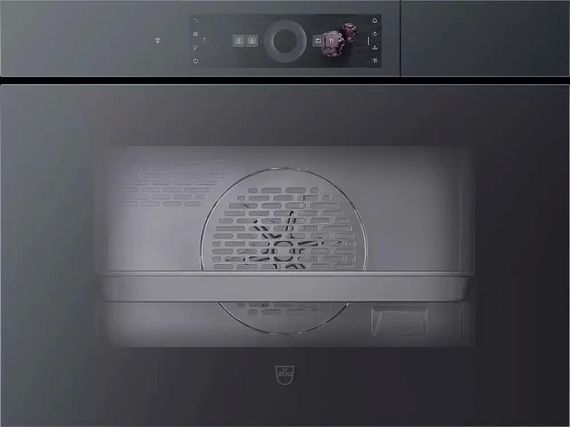 Паровой шкаф V-ZUG CombiSteamer V6000 45 черное стекло/AutoDoor CS6T-23043