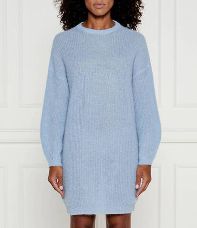 Хлопковое платье Pinko - голубой(104087 A23O)