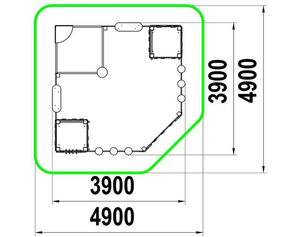 Песочница Лес МФ-1.110
