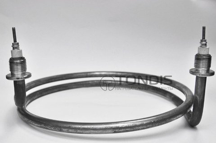 Круглый ТЭН для пивоварни 2,0 кВт d=360мм, штуцер М14