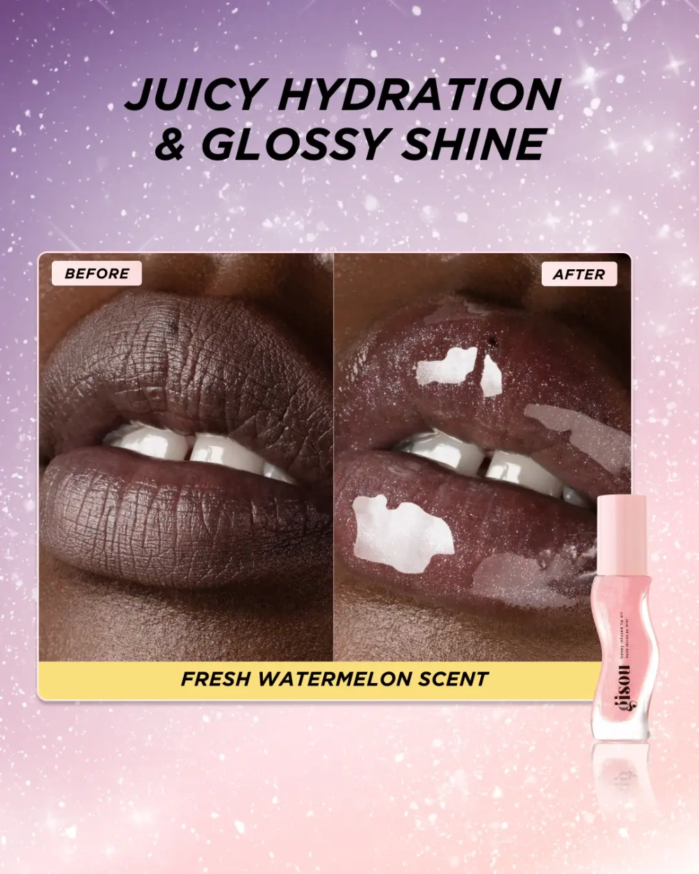 GISOU Honey Gloss & Go Duo Gift Set