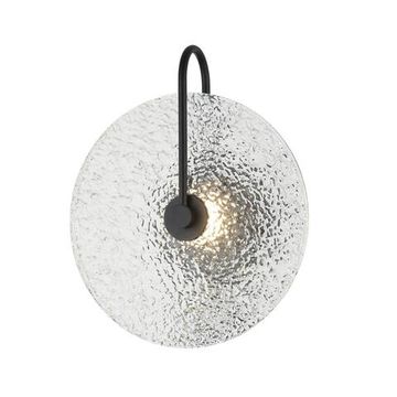 Настенный светодиодный светильник 5W 3000K APL.329.21.05 чёрный/прозрачный Luca Aployt