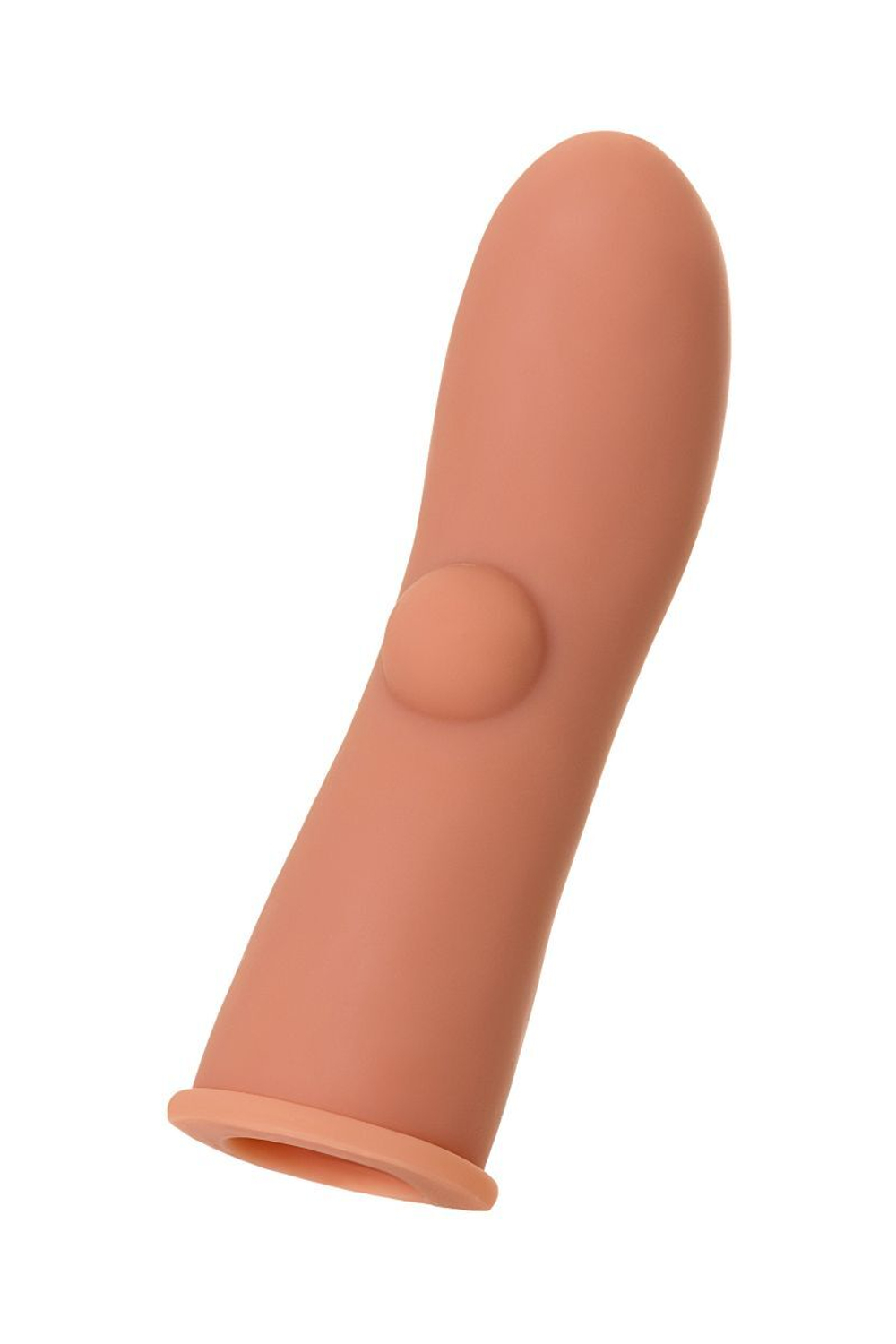 Насадка на фаллос с имитацией пирсинга Extreme Sleeve 001 S-size - 12,7 см. (Цвет: телесный)