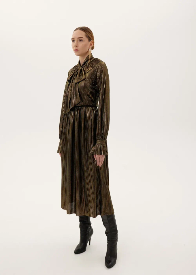 Платье «Золото», золотой