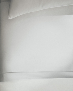 Простыня Zara Home перкаль, хлопок 100%, однотонный, 0051/089