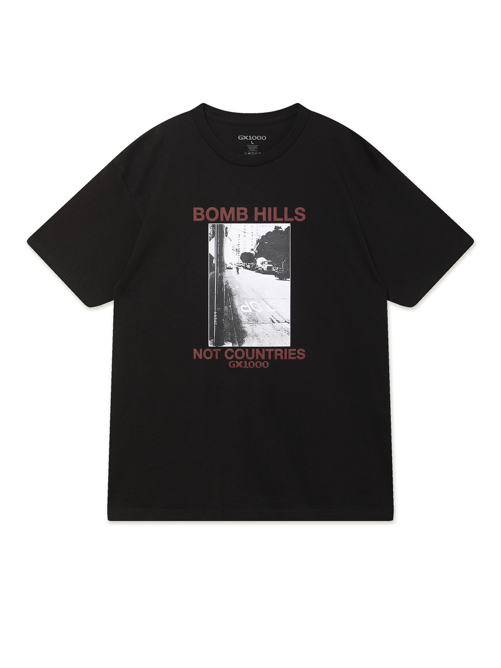 Мужская Футболка Bomb Hills Not Countries