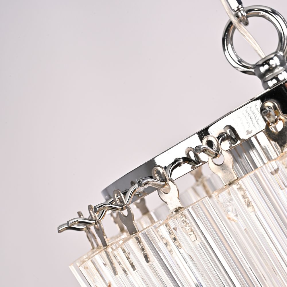 Подвесная Люстра Odeon Chandelier Glass Clear By Imperiumloft