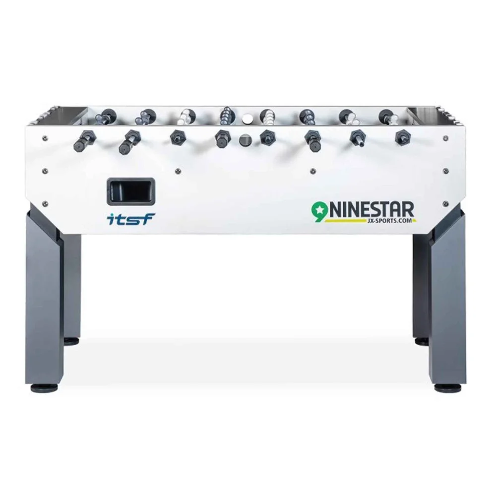 Игровой стол - футбол «Nine Star Iron Men ITSF Grey» (144х75,5х90)