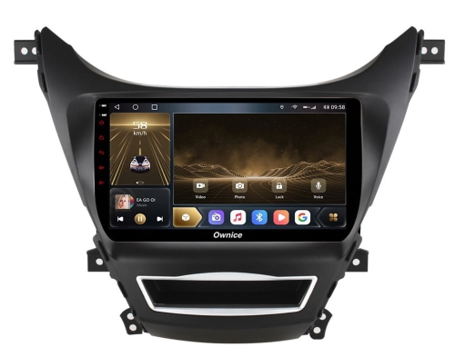 Штатная магнитола OWNICE OL-9706-U для Hyundai Elantra 2014-2016 на Android 12.0