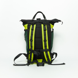 Рюкзак Rolltop Grubo 500 M пурпурный/темно-зеленый/лаймовый