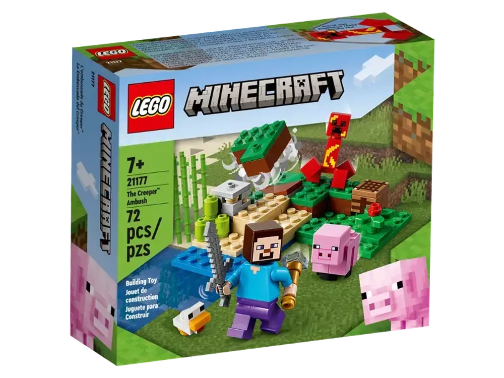 Lego minecraft creeper cheap