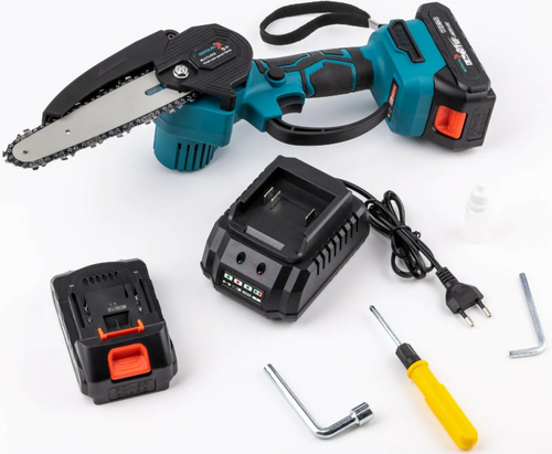 Пила-мини цепная МАКИТА/МАГНЕТО 48В "6" 4А/ч (2 акк.,зарядник) в кейсе