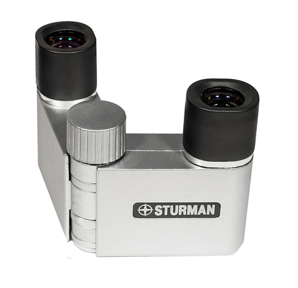 Бинокль театральный STURMAN 4x10, серебристый