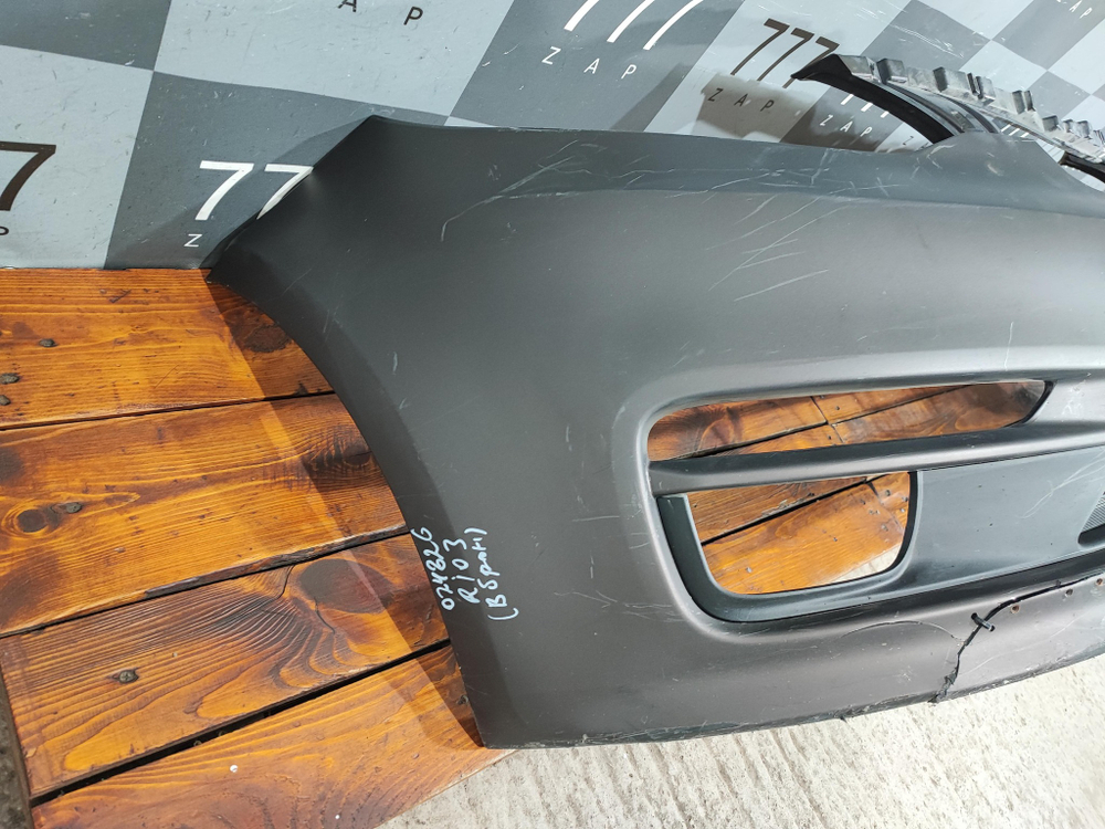 Бампер передний Kia Rio 3 (QB) 15-17 Б/У Оригинал 865114Y500