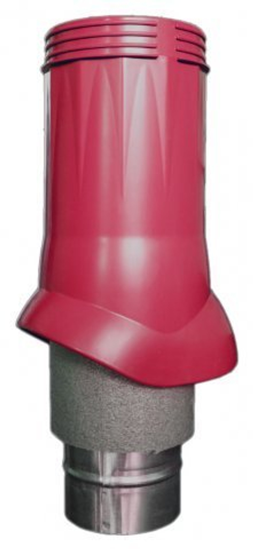 Выход вентиляционный ERA VWO D125/160 Crimson изолированный для нанодефлектора, пластик