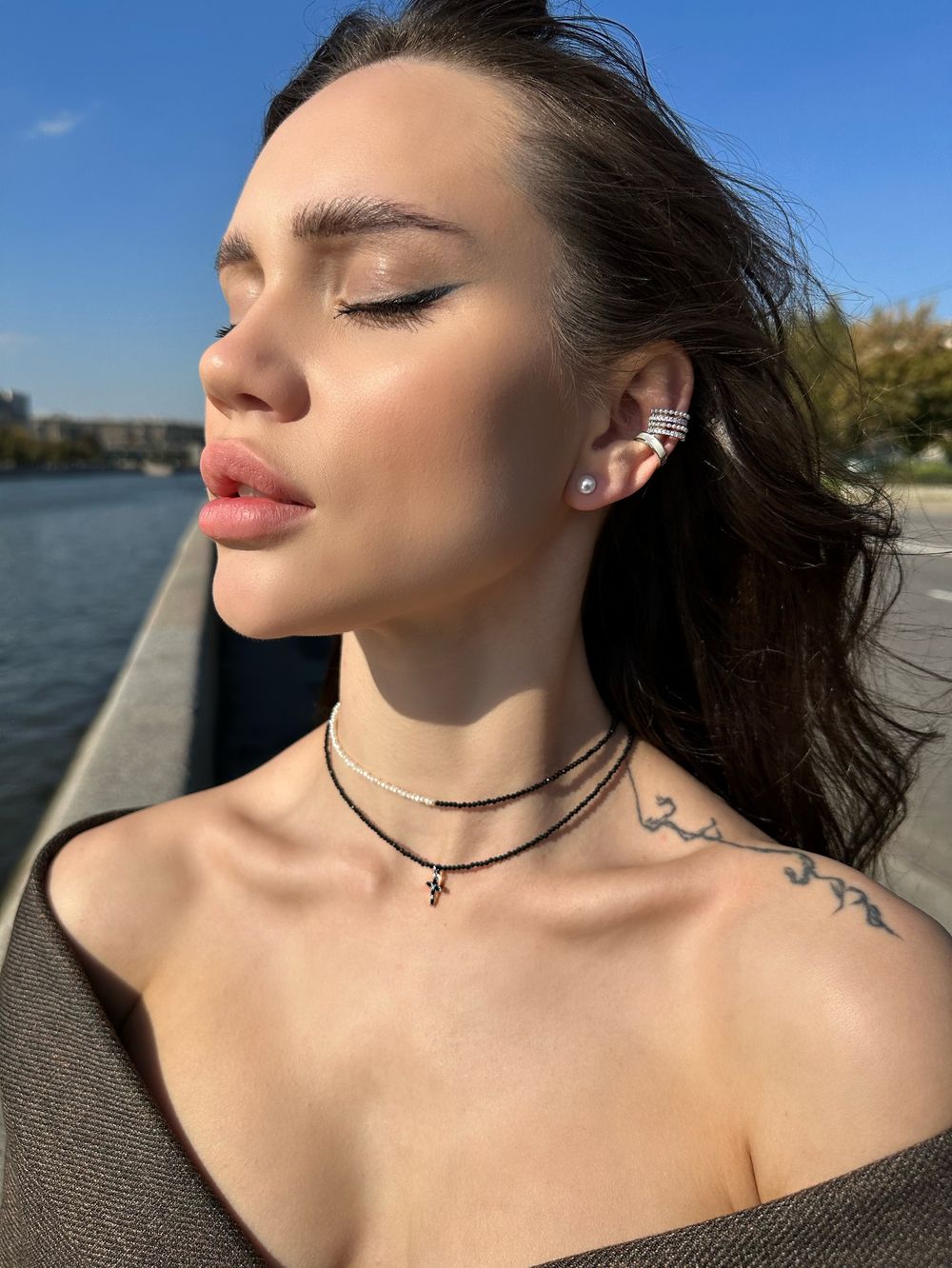 Чокер Black and White