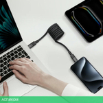 Кабель Momax Mag.Link DC60L2 USB-C/USB-C 1м Sandstone