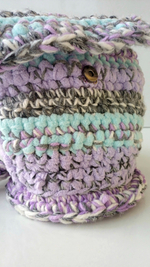 Рюкзак женский вязаный