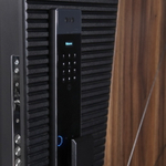 Стальная дверь "Берилл" с зеркалом (биометрический замок Y23). Заказная модель.