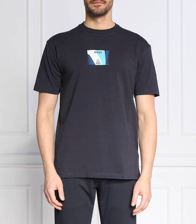 футболка tee 6 BOSS GREEN - темно-синий(50483771)