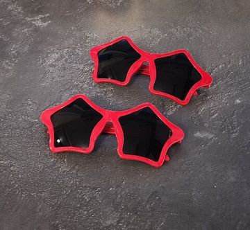 Очки Черт жёлтые с зелёным