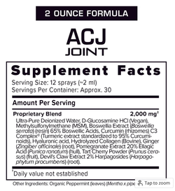 ACJ Joint Extra Strength 4 oz