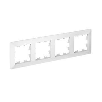 Рамка 4-м AtlasDesign Air лотос/дым. бел. SE ATN221304