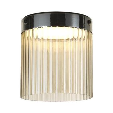 5047/20LC L-VISION ODL24 000 черный/светл.янтарный/металл/стекло Потолочный светильник LED 20W 4000К 2238Лм PILLARI