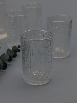 Набор бокалов с узором, 240 мл. 6 шт. Перламутр