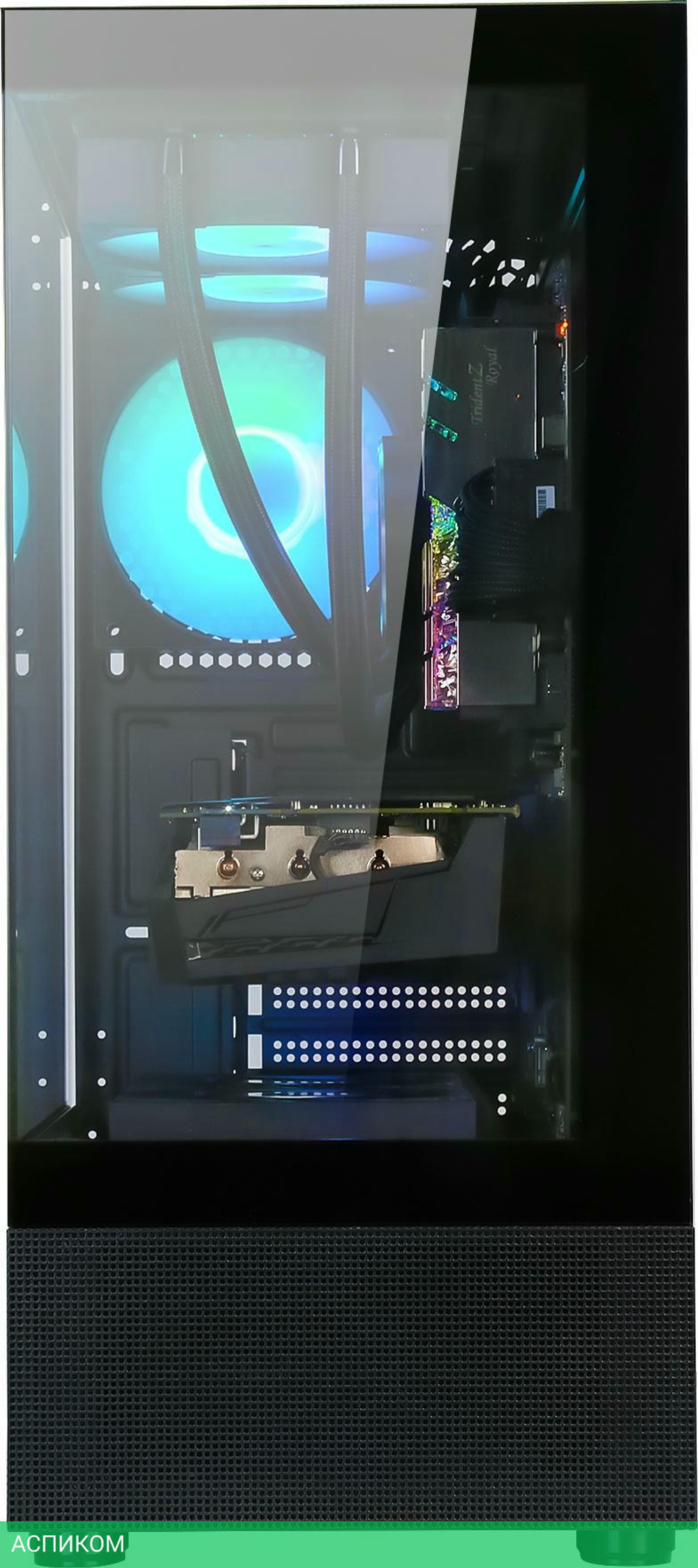 Корпус Formula Crystal Z1 без БП черный