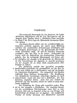 Leges Saxonum und Lex Thuringorum | C.F. von Schwerin