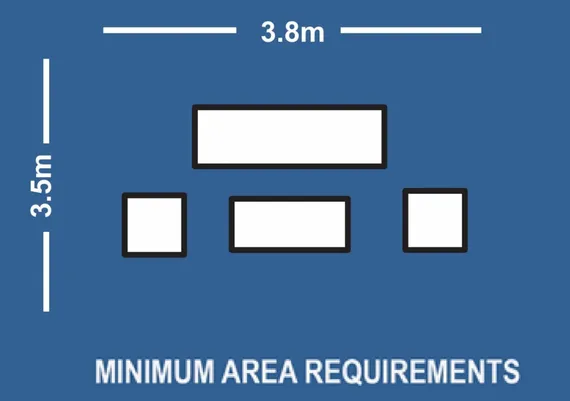 Комплект уличной мебели Ravona из массива акации, 3-местный диван, 2 кресла, столик