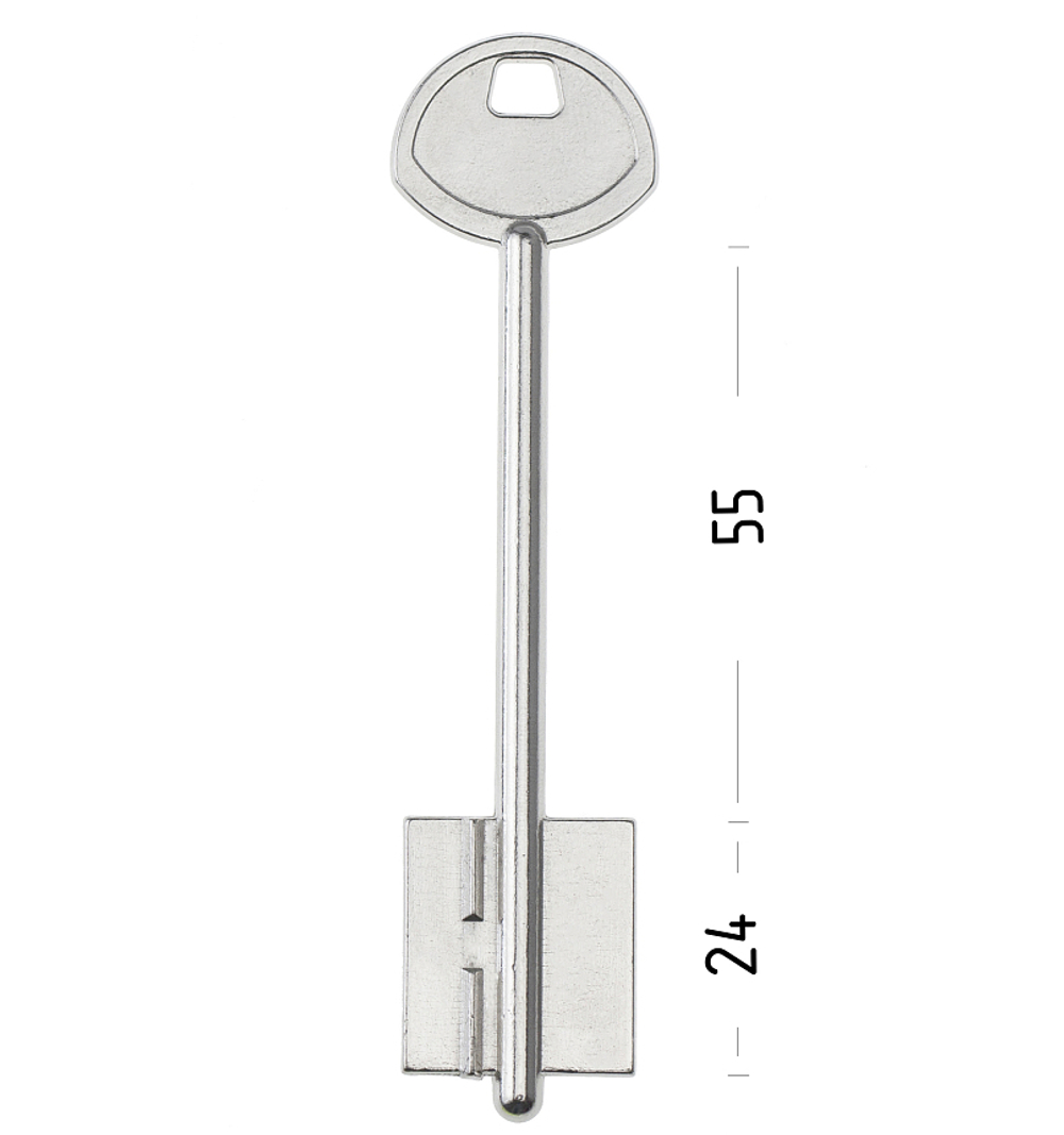 Заготовка сувальдного ключа 12748 GRD13D