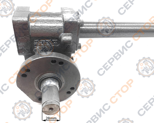 Рулевая колонка в сборе правая H-820 мм 244