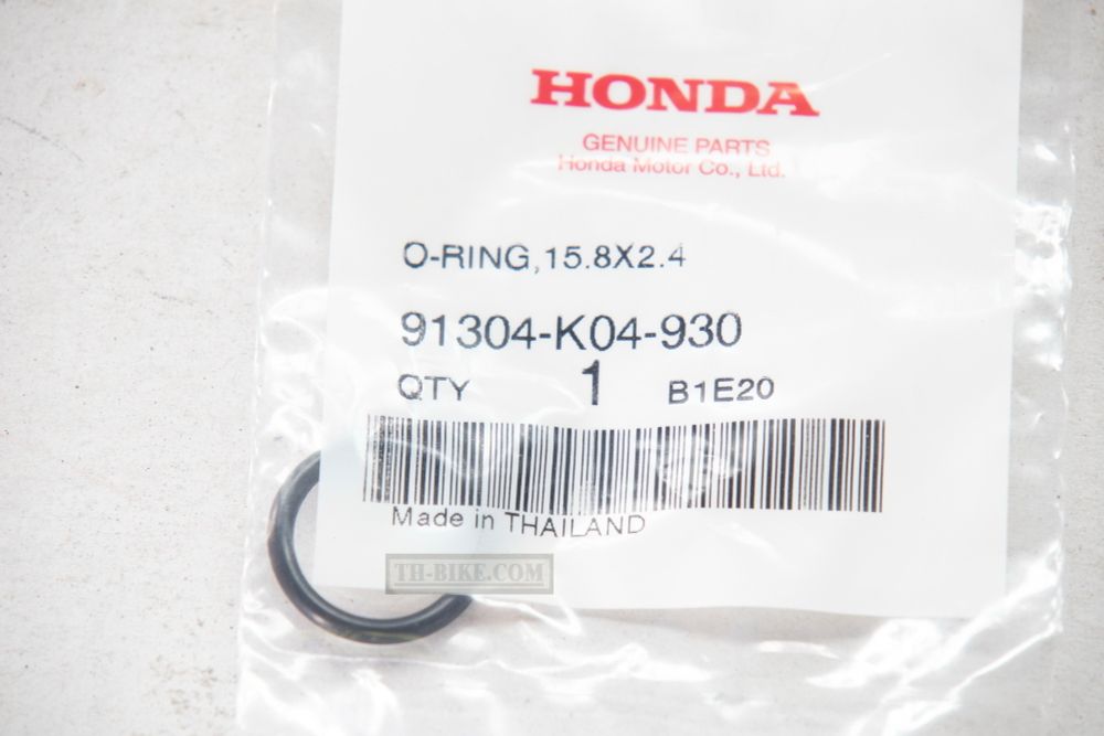 91304-K04-930.  O-RING, 15.8X2.4