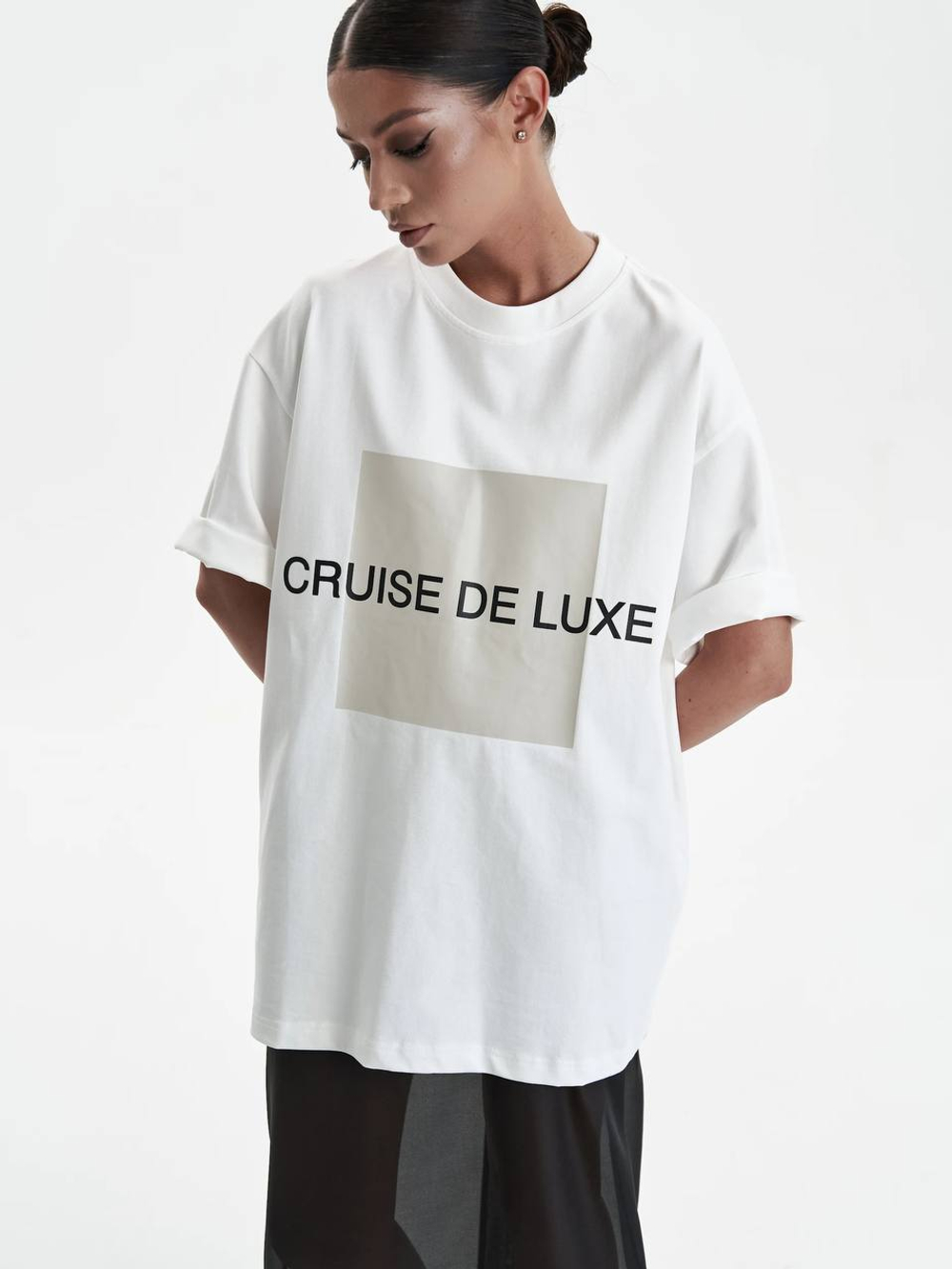 Футболка «Cruise de luxe» с принтом