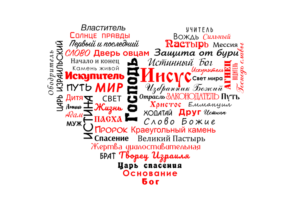 Христианский постер