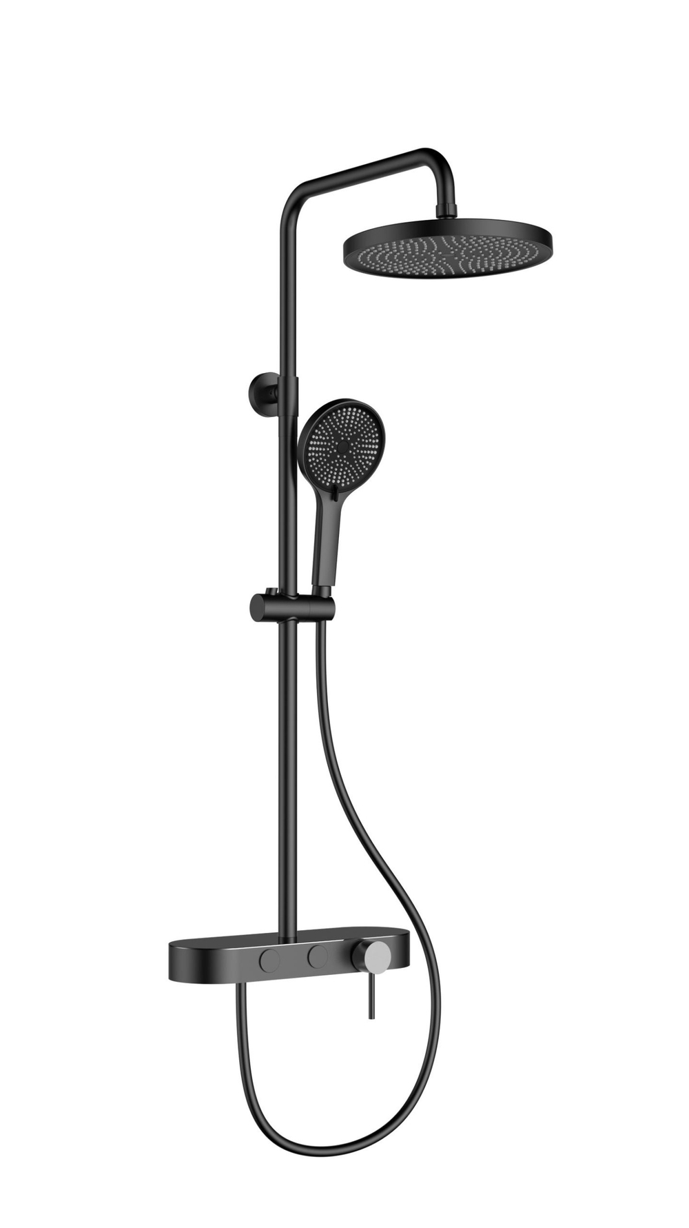 Душевая стойка Vincea VSFS-402MB, черный матовый