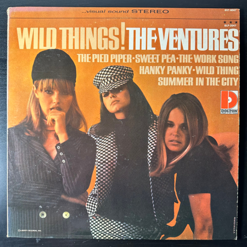 The Ventures ‎– Wild Things! (Дания 1966г.)