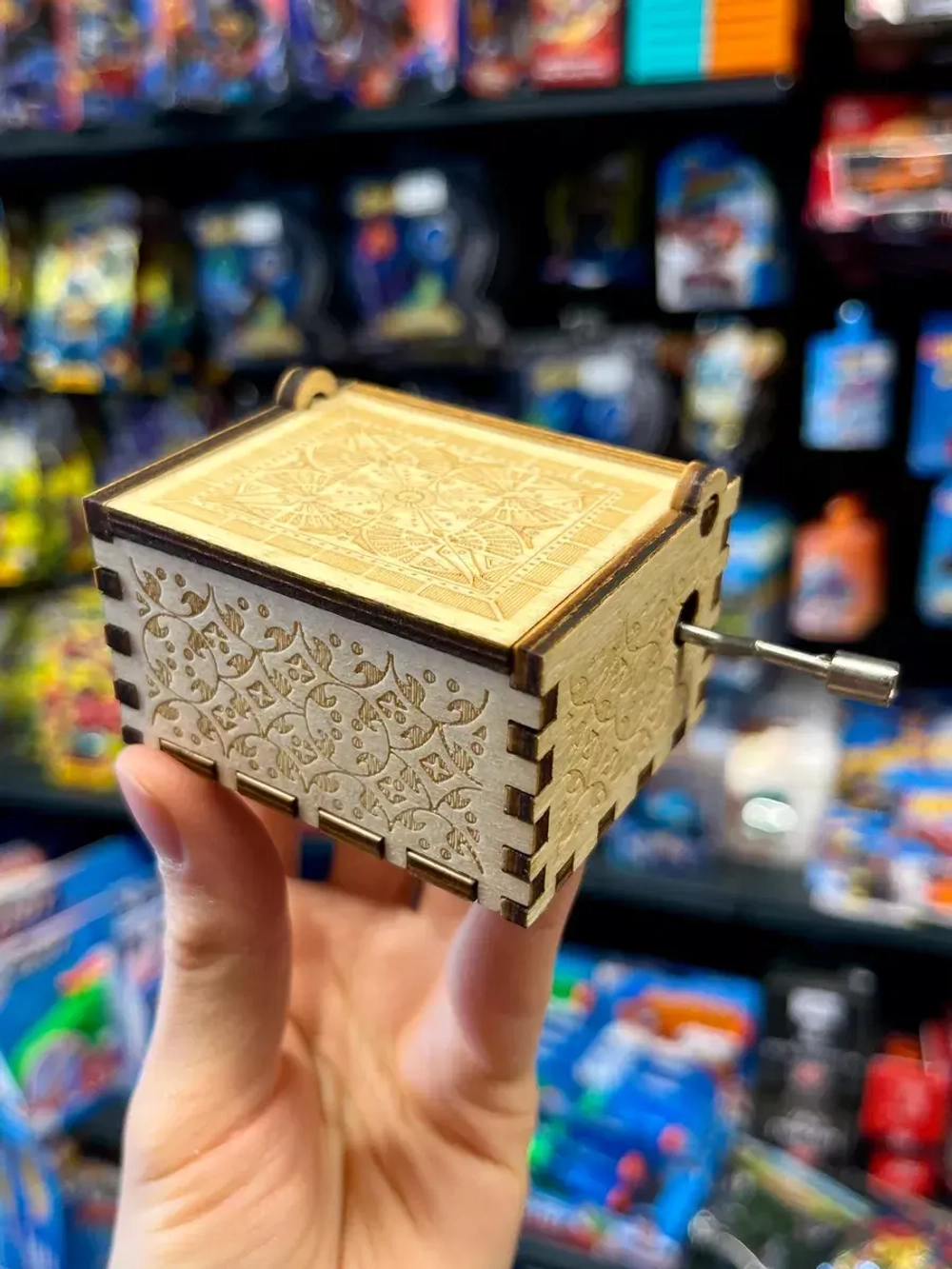 Музыкальная шкатулка детская Тоторо деревянная игрушка
