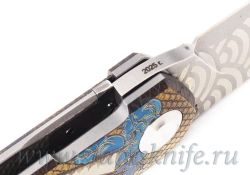 Нож Чебуркова Кори Octopus M390 Ponomarev Forgeфотография - 7